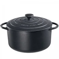 Brytfanny - Kuchenprofi Küchenprofi Provance okrągły żeliwny czarny 28 cm KU-04010010 (KU-0401001028) - miniaturka - grafika 1