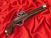 Repliki - broń - WŁOCHY GARŁACZ WŁOSKI Z ZAMKIEM SKAŁKOWYM - miniaturka - grafika 1