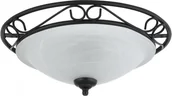 Lampy sufitowe - Rabalux PLAFON klasyczna Lampa sufitowa OPRAWA art deco ATHEN 3722 IP20 Czarny biały - miniaturka - grafika 1