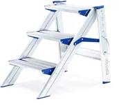 Drabiny - AJ Stabilne schodki składane - 3 schodki 30626 - miniaturka - grafika 1