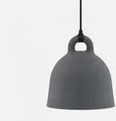 Lampy sufitowe - Normann Copenhagen Lampa wisząca Bell S II Szary 502110 - miniaturka - grafika 1
