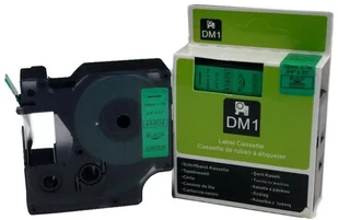 DYMO RHINO Aimotech Taśma zamiennik do 19mm/7m zielona czarny nadruk D1 45809 A45809 - Dodatki do drukarek i skanerów DYMO RHINO Aimotech Taśma zamiennik do 19mm/7m zielona czarny nadruk D1 45809 A45809 - Dodatki do drukarek i skanerów - miniaturka - grafika 1