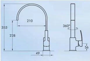 Blue Water Ontario Satyna - Baterie kuchenne - miniaturka - grafika 2