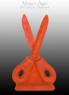 Magoi Agni Świeca nożyczki czerwona - do przecinania negatywnych więzów drim17 - Świece Magoi Agni Świeca nożyczki czerwona - do przecinania negatywnych więzów drim17 - Świece - miniaturka - grafika 1