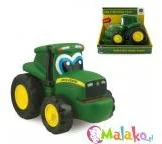 Samochody i pojazdy dla dzieci - Tomy Traktor Johnny naciśnij i jedź - miniaturka - grafika 1