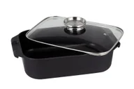 Brytfanny - TORO Naczynie do pieczenia z pokrywką szklaną 34,5 x 24,5 x 10 cm - miniaturka - grafika 1