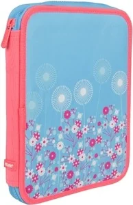 MILAN Piórnik 1-poziomowy duży z wyposażeniem BLOSSOM - Piórniki - miniaturka - grafika 2