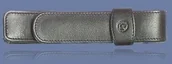 Etui na długopisy i pióra - Pelikan Etui SKÓRZANE TG11 CZARNE 923409 - miniaturka - grafika 1