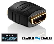Adaptery i przejściówki - Purelink PureInstall PI020 adapter złączka HDMI-A (19pin) High Speed gniazdo-gniazdo PI020 - miniaturka - grafika 1