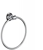 Wieszaki łazienkowe - Hansgrohe 42021000 42021000 Wieszak na ręcznik okrągły - miniaturka - grafika 1