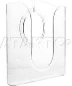 Przybory szkolne - Leitz Półka katalog A4 zawieszana przezroczysta LE5037 - miniaturka - grafika 1