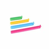 Pozostałe akcesoria kuchenne - Tadar ZESTAW 12 KlipsÓW DO ZAMYKANIA TOREBEK MIX KOLORÓW - miniaturka - grafika 1