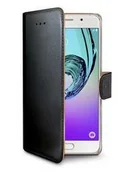 Etui i futerały do telefonów - Celly Pokrowiec na telefon WALLY pro Samsung Galaxy A7 2016) WALLY537) Czarne - miniaturka - grafika 1