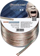 Kable - Oehlbach Przewód głośnikowy 202 2 x 0.75 mm przezroczysty 20 m - miniaturka - grafika 1