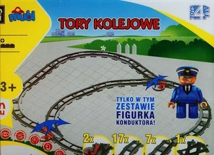 ICOM Poland Blocki Mubi Tory Kolejowe Zestaw 28 El Mu2088a 6922648120800 - Klocki - miniaturka - grafika 2