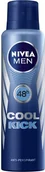 Dezodoranty i antyperspiranty męskie - Nivea Cool Kick 150ml - miniaturka - grafika 1