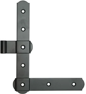 Zawias okiennicowy czarny - Zawiasy, okucia i inne akcesoria - miniaturka - grafika 2