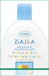 Ziajka normalna magiczny płyn do kąpieli dla dzieci hokus pokus kolorowa kąpiel - Kosmetyki kąpielowe dla dzieci - miniaturka - grafika 6