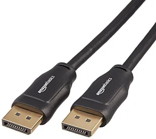 AmazonBasics AmazonBasics Q8IW_1 Kabel Połączeniowy DisplayPort na DisplayPort 3 m Czarny DP1.2-10FT-1P - Adaptery i przejściówki - miniaturka - grafika 2