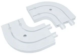 Łuk zewnętrzny zakończeniowy GE2 biały 2 szt. - Karnisze - miniaturka - grafika 2