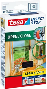 Tesa Moskitiera zwijana  130 x 150 cm czarna - Klamki - miniaturka - grafika 3