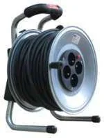 pce Przedłużacz bębnowy JAWOR 20m H05RR-F 3x2,5 wtyczka gumowa 16A IP20 9111T48223 9111T48223 - Listwy zasilające - miniaturka - grafika 2