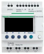 Pozostałe oświetlenie - Schneider Electric przekaźnik inteligentne kompaktowy, 4 gniazda we/wy, 12 E S, wyjście 8 A przekaźnik prądowy sr2b121b Thermo, 24 V AC - miniaturka - grafika 1