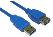 Kable USB - 3M 3 Meter USB 3.0 Superspeed-Datenverlängerungskabel BLUE - miniaturka - grafika 1