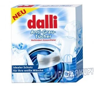 Dalli chusteczki przeciw farbowaniu DO PRANIA BIAŁYCH TKANIN 15SZT (51390987) - Środki do prania - miniaturka - grafika 4