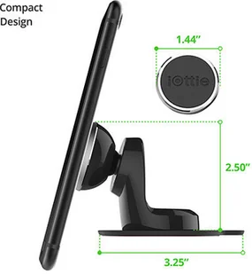 iOTTIE Uchwyt Samochodowy iTap Magnetic Dashboard Mount HLCRIO153 - Uchwyty samochodowe do telefonów - miniaturka - grafika 3