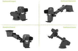 iOTTIE Uchwyt samochodowy Easy One Touch 3 Mount uniwersalny na telefon HLCRIO120 - Uchwyty samochodowe do telefonów - miniaturka - grafika 5