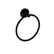 Wieszaki łazienkowe - Bemeta DARK Wieszak na ręcznik koło 104104060 - miniaturka - grafika 1