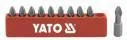 YATO Końcówki wkrętakowe ph1x25 mm, kpl. 10 szt. YT-0474 - Bity - miniaturka - grafika 3
