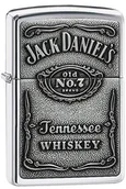 Akcesoria turystyczne - Zippo 1310011 zapalniczka, motyw: Jack Daniel's, chromowana 250JD.427 - miniaturka - grafika 1