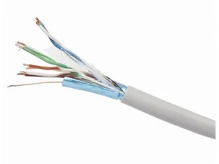 Gembird Kabel FTP 5e linka AWG24 100m szary FPC-5004E-L/100 - Kable miedziane - miniaturka - grafika 2