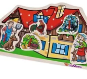 Układanki dla dzieci - Eichhorn Układanka przeplatanka 10 ELEMENTÓW 100005473 - miniaturka - grafika 1