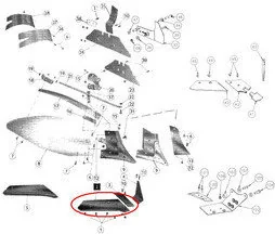 KVERNELAND LEMIESZ PRAWY16 063015 FRANK - Części i akcesoria do maszyn rolniczych KVERNELAND LEMIESZ PRAWY16 063015 FRANK - Części i akcesoria do maszyn rolniczych - miniaturka - grafika 1