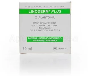 Ziołolek Linoderm Plus z Alantoiną 50ml - Balsamy i kremy do ciała - miniaturka - grafika 3