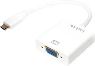 Logilink USB 3.1 C - VGA (UA0237) - Złącza, przejściówki, adaptery - miniaturka - grafika 4