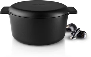 Eva Solo EVA Solo 280245 garnków, aluminium, przeznaczony do płyt indukcyjnych, pojemność 4.5 litry, średnica 24 cm, Nordic Kitchen, czarny 280245 - Rondle - miniaturka - grafika 3