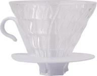 Zaparzacze i kawiarki - Hario szklany Drip V60-02 - biały - miniaturka - grafika 1