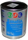 Emalie - Rafil Emalia epoksydowa chemoodporna dwuskładnikowa. Składnik I Czarna 1L. - miniaturka - grafika 1