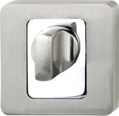 Szyldy i rozety - VDS Rozeta kwadratowa WC R62 NIKIEL SATYNA 39-0113 - miniaturka - grafika 1