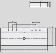 Umywalki - Kaldewei Silenio 3049 podwójna 120x46x12 906406043001 - miniaturka - grafika 1
