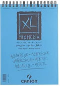 Notesy i bloczki - Canson Mix Media 807215 papier rysunkowy, blok XL, DIN A4, 300 g/m kw., 30 kartek 807215 - miniaturka - grafika 1