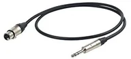 Kable - Proel ESO245LU1 esot Eric przewód audio (6,3 mm Jack Stereo na XLR 3-biegunowy, Neutrik-wtyczka, 1 m, NP3 X-hpc250 NC3MXX) Czarny Proel ESO245LU1 - miniaturka - grafika 1