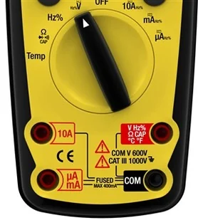 TROTEC Cyfrowy multimetr BE50 - Inne urządzenia pomiarowe - miniaturka - grafika 4