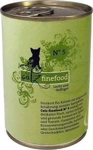 Catz Finefood N.05 Łosoś puszka 400g / 4260101760937 - Mokra karma dla kotów - miniaturka - grafika 2