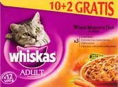 Mokra karma dla kotów - Whiskas Mięsne Dania w sosie - Saszetka 4x100g - miniaturka - grafika 1