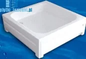 Obudowy brodzików - Polimat Obudowa do brodzika kwadratowego 70x70x15 00208 - miniaturka - grafika 1